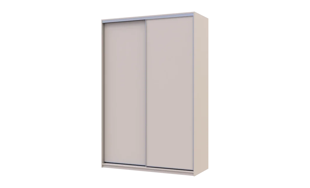 Šatní skříň s posuvnými dveřmi Doros City Light Kašmír 2 dveře 150×60×225 (80736347)