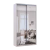 Šatní skříň s posuvnými dveřmi Doros City Light Kašmír 2 zrcadla 120×45×225 (80736344)