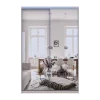 Šatní skříň s posuvnými dveřmi Doros City Light Kašmír 2 zrcadla 150×45×225 (80736362)