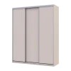Šatní skříň s posuvnými dveřmi Doros City Light Kašmír 3 dveře 180×60×225 (80736365)