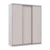 Šatní skříň s posuvnými dveřmi Doros City Light Kašmír 3 dveře 180×60×225 (80736365)