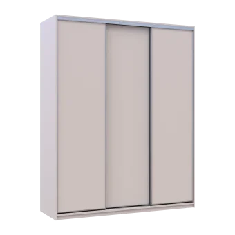 Šatní skříň s posuvnými dveřmi Doros City Light Kašmír 3 dveře 180×60×225 (80736365)