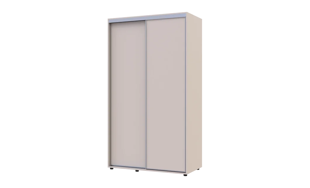 Šatní skříň s posuvnými dveřmi Doros Sigma Slim Kašmír 2 dveře 120x60x214.4 (42005455)