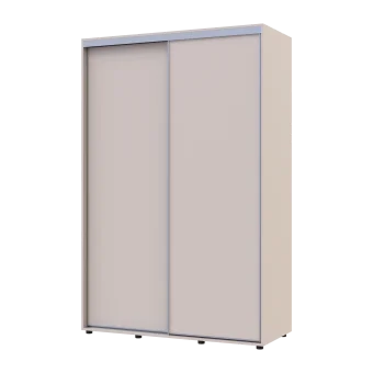 Šatní skříň s posuvnými dveřmi Doros Sigma Slim Kašmír 2 dveře 140x60x214.4 (42005457)