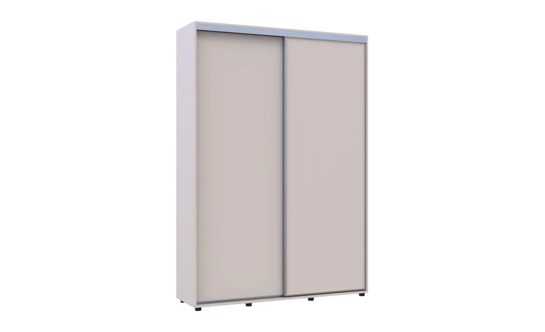 Šatní skříň s posuvnými dveřmi Doros Sigma Slim Kašmír 2 dveře 150x45x214.4 (42005449)