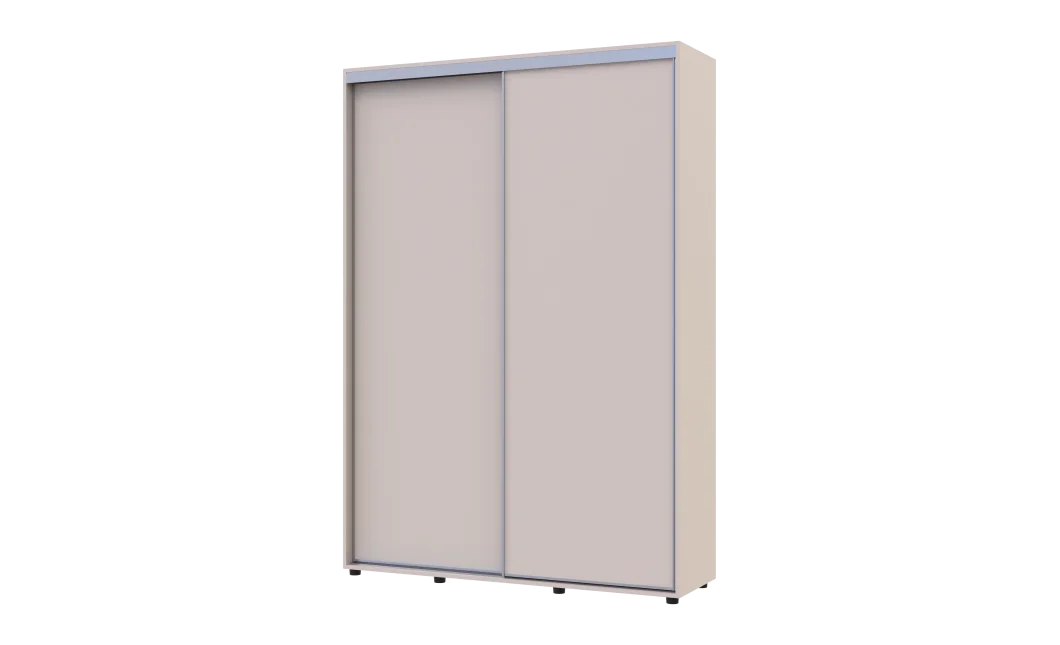 Šatní skříň s posuvnými dveřmi Doros Sigma Slim Kašmír 2 dveře 150x45x214.4 (42005449)
