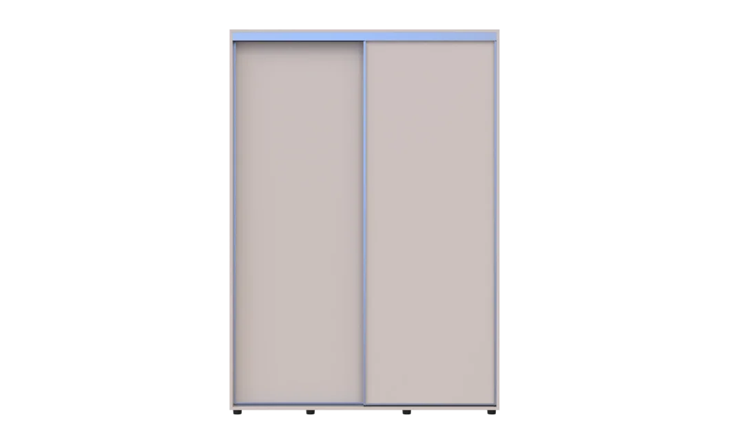 Šatní skříň s posuvnými dveřmi Doros Sigma Slim Kašmír 2 dveře 150x45x214.4 (42005449)