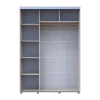Šatní skříň s posuvnými dveřmi Doros Sigma Slim Kašmír 2 dveře 150x60x214.4 (42005458)
