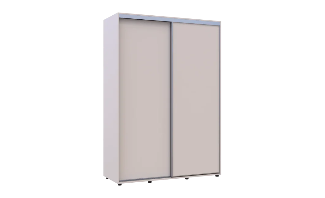 Šatní skříň s posuvnými dveřmi Doros Sigma Slim Kašmír 2 dveře 150x60x214.4 (42005458)