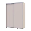 Šatní skříň s posuvnými dveřmi Doros Sigma Slim Kašmír 2 dveře 160x60x214.4 (42005459)