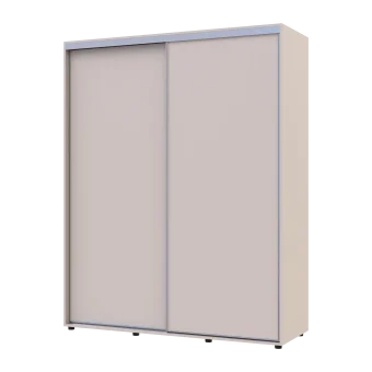 Šatní skříň s posuvnými dveřmi Doros Sigma Slim Kašmír 2 dveře 170x60x214.4 (42005460)