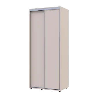 Šatní skříň s posuvnými dveřmi Doros Sigma Slim Kašmír 2 dveře 90x60x214.4 (42005452)