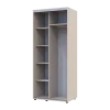 Šatní skříň s posuvnými dveřmi Doros Sigma Slim Kašmír 2 dveře 90x60x214.4 (42005452)