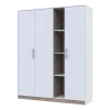 Šatní skříň Doros Austin Biela/dub Sonoma 3 dveře 161х51х205 (80737754)