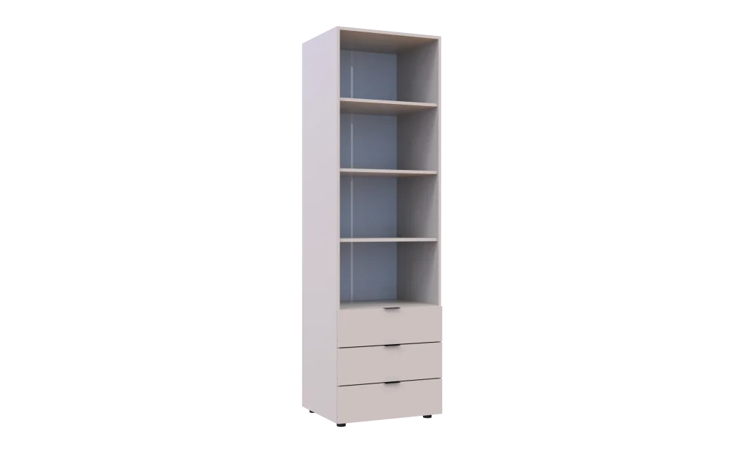 Regál na oblečení Gelar Kašmír 3SZ 60×49,5×203,4 (41516130)