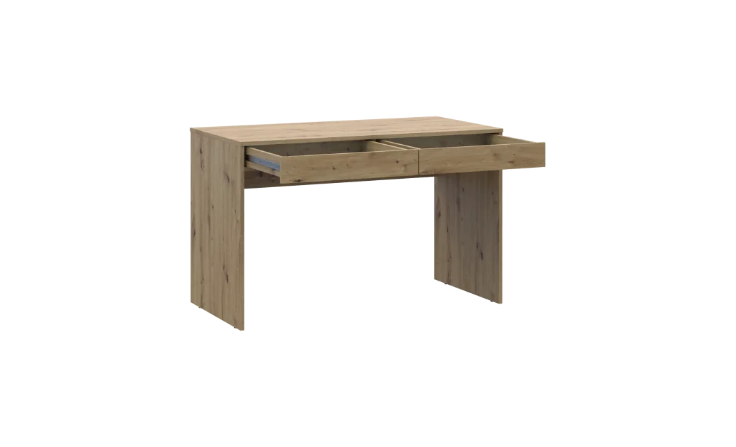 Stůl Doros Dale Dub Artisan 2 zásuvky 120x60x78 (41516239)