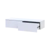 Toaletní stolek Doros Levia Bílý 2 zásuvky 100x32x22 (41516092)
