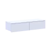 Toaletní stolek Doros Levia Bílý 2 zásuvky 100x32x22 (41516092)