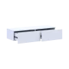 Toaletní stolek Doros Levia Bílý 2 zásuvky 100x32x22 (41516092)