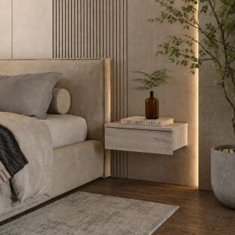 Noční stolek Doros Levia Dub Sonoma 1 zásuvka 46x31x15 (41516299)