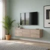 TV stolek Doros Levia Dub Sonoma 3 dveře 130x35x33 (41516301)