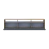 TV stolek Doros U3 Dub Artisan / Grafit 180×33×43 (41516202)