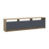 TV stolek Doros U3 Dub Artisan / Grafit 180×33×43 (41516202)