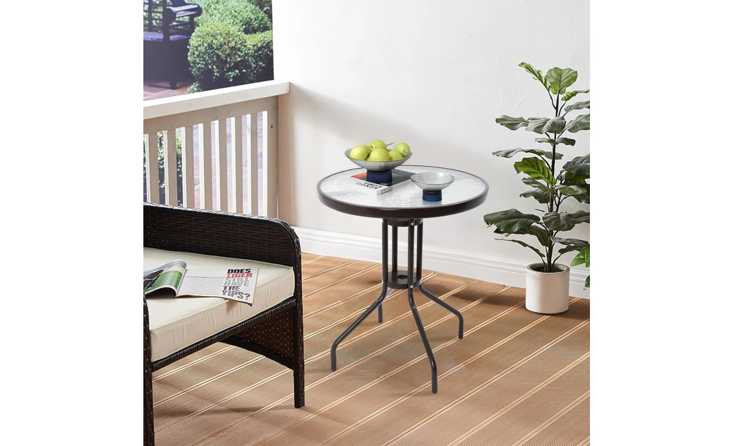 Zahradní stůl ISLAND kulatý 60 cm (10039961)